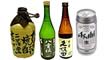 A big selection of Japanese beers and sake